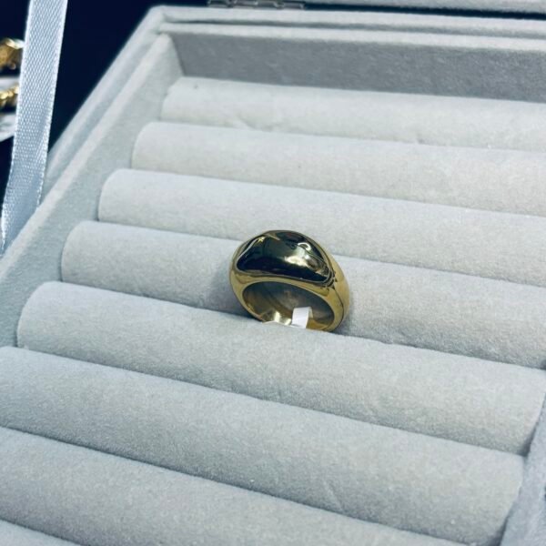 Chunky Gold Dome Ring