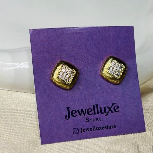 18k Gold Plated Anti Tarnish Earrings