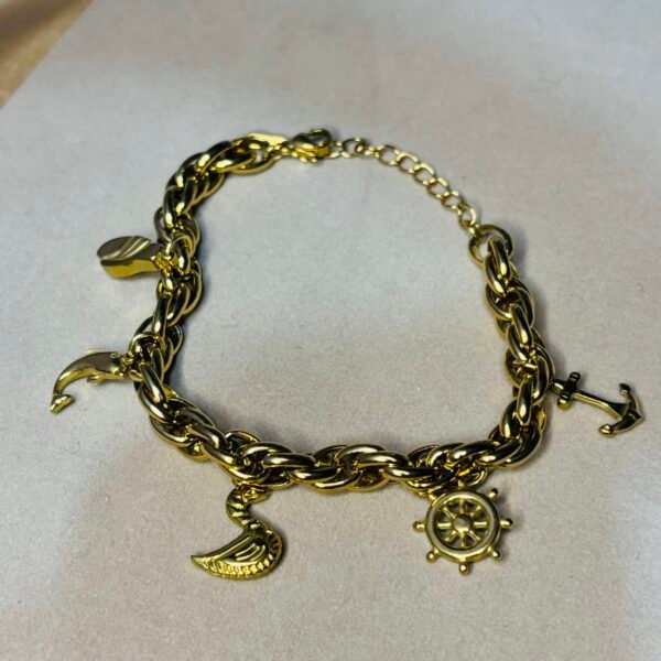 Anti Tarnish Charm Bracelet