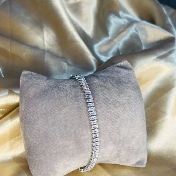 White Tennis Bracelet